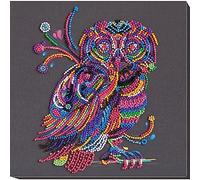 Abris Art AMB-061 - Juego de punto de cruz, algodón, multicolor, 20 x 21 cm