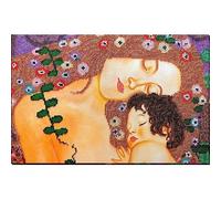 Abris Art Juego de Bordado con Perlas, Algodón, Multicolor, 25 x 19 cm