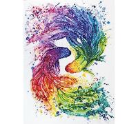 Abris Art Juego de Punto de Cruz, Algodón, Blanco, normal