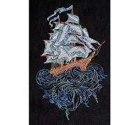 Abris Art Juego de Punto de Cruz, Algodón, Multicolor, 24x21cm