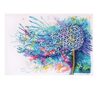 Abris Art Juego de Punto de Cruz, Algodón, Multicolor, 25 x 21 cm