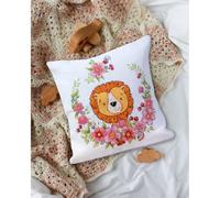 Abris Art Juego de Punto de Cruz, Algodón, Multicolor, 30 x 21 cm