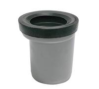 ABRISA 00000000 Manguito Inodoro PVC Excentrico 90 Mm, Gris
