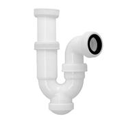 ABRISA Sifon Curvo ExtensibleTuerca Loca 1 1/2" Ø 40 Mm