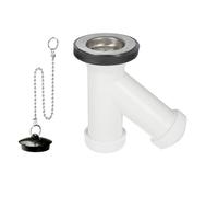 ABRISA Sifon y Griega Con Valvula y Tapon 1-1/2" Salida De Ø 40 mm.