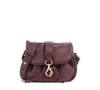 Abro Dalia Star Saddle Bandolera bordeaux, cuero, mujer