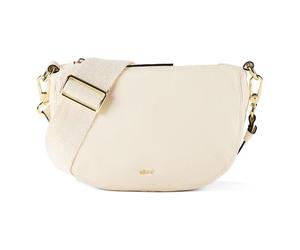 abro Mina Bolsa de hombro Piel 26 cm beige