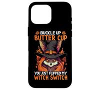 Abróchate la Taza de Mantequilla You Just Flipped My Witch Switch Carcasa para iPhone 16 Pro MAX