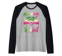 Abrosexual Porque Elegir uno es Aburrido Camiseta Manga Raglan