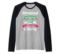 Abrosexual Porque Elegir uno es Aburrido Camiseta Manga Raglan