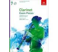 ABRSM Exam Pieces 2014-2017 Grade 7 Clarinet/Piano (Book/2 CDs). Partituras, 2 x CD para Clarinete, Acompañamiento de Piano