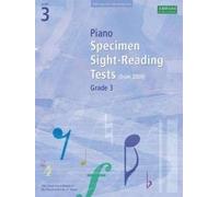 ABRSM Piano Specimen Sight Reading Tests: From 2009 (Grade 3)