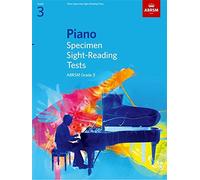 ABRSM Piano Specimen Sight-Reading Tests Grade 3 - Partituras