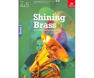 ABRSM Shining Brass Book 2 - Part Book/2CDs (Grades 4-5). Partituras, 2 x CD para Instrumentos de Cobre