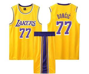 ABRTJ amiseta Baloncesto Hombre y Niño, Conjunto Baloncesto Hombre y Niño 2 Piezas, Amarillo 5XL Sin Mangas