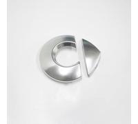 abrupt Logo de Coche para Smart 450 451 453 Fortwo ForFour, Emblema Logo Insignia del Emblema del Coche Emblema de Metal Calcomanías Emblema del Logotipo,C