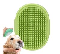 Abrusca Champú Para Perros - Cepillo De Baño Para Mascotas Del Tamaño De Un Viaje | Cepillo De Baño De Control De Deducción, Purificador De Goma Suave Ergonómico, Herramientas De Mas