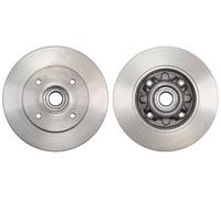Disco De Freno Trasero 249Mm Con Sensor De Abs A.B.S. Para CITROËN C4 II