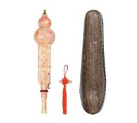 ABS Chino Hulusi Hulusi Calabaza Flauta De Cucurbitáceas Instrumento Musical De Viento De Madera Étnico Con Juego De Funda Con Correa
