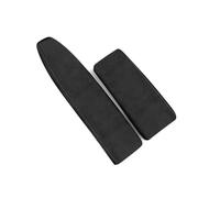 ABS Con Superficie Cuero Gamuza Para Mercedes Benz C E GLK Clase W204 X204 W212 2008-2015 Compartimento Central Cubierta Compartimento Reposabrazos(Black line,LHD)