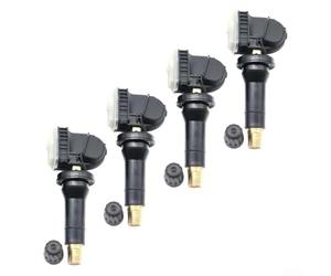 ABS del metal para el metal del reemplazo 13598772 del OEM del sensor 4pcs del tpms
