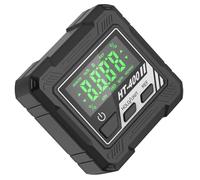 ABS Digital Corner Meter 4x90° Extent Measurement Tool LED Backlit Display Attractive Mounting Grasps Complimentary Action For Construction Undertakings Grasps Complimentary Corner Measurement Tool