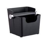 Abs Espresso Knock Box con barra extraíble antideslizante para moler café para la mayoría de máquinas de espresso, color negro