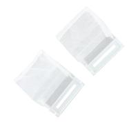 Abs Gris Claro 2 Piezas Bolsas De Filtro Lavadora Pelusa Recogedor De Pelo Malla 100 * 60 Mm, Compatible Con Lg, Accesorios De Piezas, Fácil Instalación