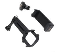 ABS para teléfono abrazadera con zapata fría para micrófono luz ABS para | Mecanismo de cambio rápido, cambio de dispositivo eficiente, ideal para grabación dinámica, compatible con insta360 Luna
