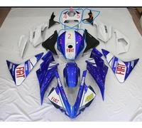 ABS plastic Motorcycle Injection Pre-Drilled Hole Cowl Fairings Bodywork Kit for Partial sale (7 pcs)