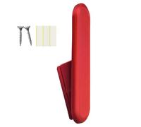 ABS Plastique Crochets Adhesif - Crochet Mural Adhésif - 4 Pouces Crochet Mural |Support Murals Détachable Multifonction Pour Manteaux Chapeaux Serviettes Sacs Idéal Salle De Bain Cuisine Entrée