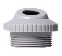 ABS Pool Eyeball SP1419D con capacidad giratoria para fluir hacia el skimmer o drenaje principal para una filtración óptima (gris)
