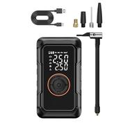 Abs Portable - 7.9x5.2x14.4 Cm 3000mah Tyre Pump | Wireless Smart Electric Inflator For Car SUV | Rechargeable Air Compressor with Digital Gauge | Auto Bicycle Hand Pump