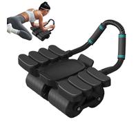 Abs Roller, Ab Trainer, 16.54x14.17x9.45in Gym Equipment, Elbow Support, Compact Design for Core Workouts, Home Fitness, Travel Use, Dorm Exercise, Indoor Training, Strength Building, Portable Gear