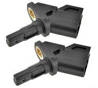 ABS Sensor de velocidad de rueda frontal 2 unids para FORD para Focus 2004 2015 OEM 3M5T2B372AB ayuda a mantener la estabilidad del vehículo y detección de velocidad precisa