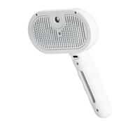 ABS Stainless Steel Pet Grooming Brush 11.5x7x20cm 145g 200mAh - Water Spray Comb With Tank For Cats Dogs, Type-C Rechargeable