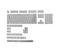 ABS - Teclas de teclado mecánico transparente retroiluminadas mate para teclas de perfil para Mx Switch Dz60/RK61/gk61/6 Abs teclas retroiluminadas