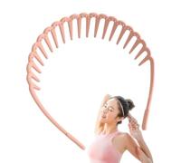 ABS Teeth Comb Curly Hairband | Headbands For Women Hoop | Hair Handband For Washing Face For , Makeup, Skin Care, Spa, Shower, Bath, Daily Hair Styling, Women, Men, Face Wash