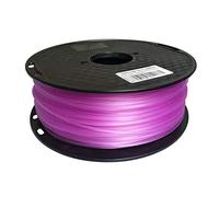 ABS Transparent Filament 1.75mm, 3D Printer Filament 1kg, Multiple Colors-Transparent Purple(Transparent Purple)
