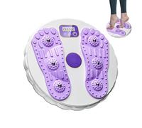 Abs Twist Board - Entrenador de rotación de disco de cintura con pantalla inteligente, placa de textura de masaje de pies, equipo de torsión adelgazante para caderas, muslos, brazos, fitness,