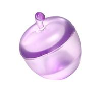 ABS Unguis Vaso limpiador de cepillos, extraíble con forma de fruta, recipiente de líquido de cristal para manicura, escape sanitario, almacenamiento inmunológico, con forma de fruta, con