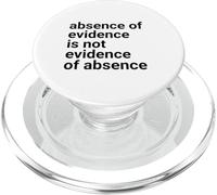 Absence of Evidence Scientific Method and Religious Design PopSockets PopGrip para MagSafe