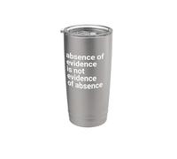 Absence of Evidence Scientific Method and Religious Design Vaso térmico de acero inoxidable de doble pared