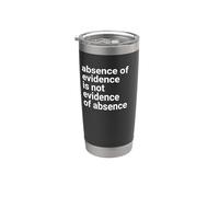 Absence of Evidence Scientific Method and Religious Design Vaso térmico de acero inoxidable de doble pared