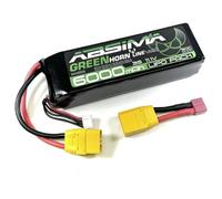 Absima LiPo accupack 11.1 V 6000 mAh Cantidad de celdas: 3 50 C Stick XT90