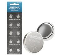 ABSINA 10x Pilas SR920SW para Relojes 1,55V óxido de Plata - Pila Reloj SR920SW a Prueba de Fugas y de Larga duración - Pila 371 / LR921 /370 / LR69 / AG6 - Pilas para Reloj