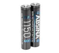 ABSINA Batería AAA para teléfono Gigaset 1150 NiMH con 1,2 V & min. 1050 | Pack de 2 pilas AAA adecuadas para CL660HX, A400 A415, C300 C430, C475 C530 y mucho más