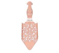 Absinthe Spoon, Stainless Steel Vintage Absinthe Dripper with Perforations for Bar, Home, Cocktail Bar, Drinking Filter Spoon (Rose Gold)