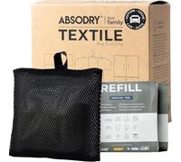 AbsoDry Duo Family - Deshumidificador para coche sin electricidad - Bolsas antihumedad coche - Absorbe olores y humedad - Deshumificadores de humedad en gránulos - Bolsitas antihumedad