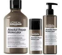 Absolut RepaiR Molecular: Champú 300ML + Masque 50ML + Sérum 250ML Serie Expert